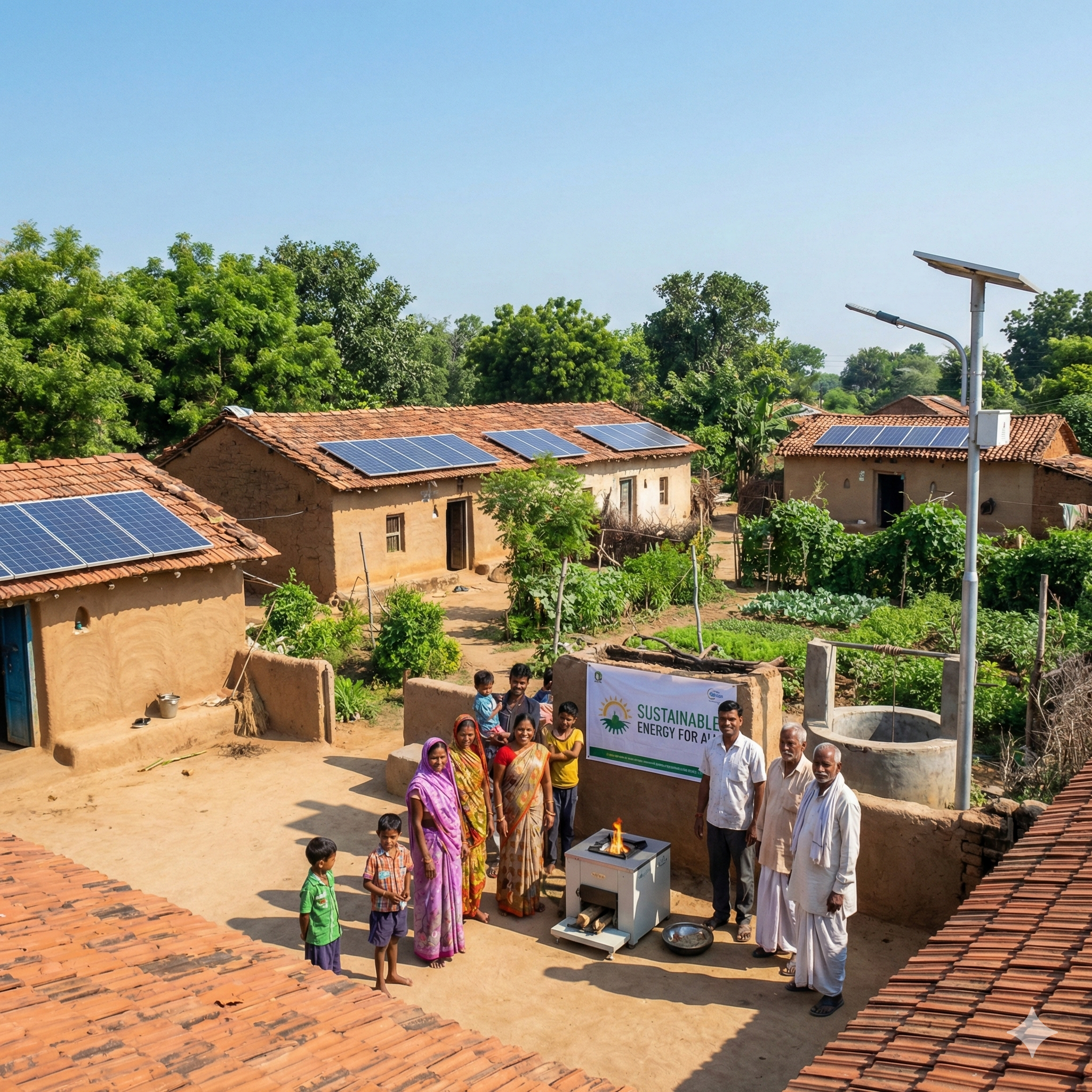 Community development through clean energy
